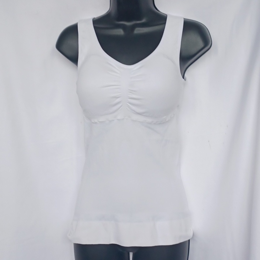 Woman Ocean Cami Tank Top with 5-Zones Instashaper Technology. Size Xl